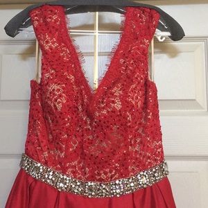 Jovani Dresses - Jovani Red A-line Ballgown pageant prom gown Jovani Dresses - Jovani Red A-line Ballgown pageant prom gown